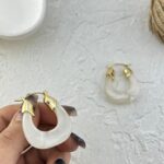 گوشواره زنانه مدل میناکاری کد E6320