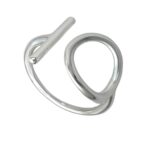 انگشتر زنانه مدل دایره و خط کد R4890