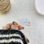 گوشواره زنانه ژوپینگ مدل کارتیه کد E6257