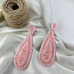 گوشواره زنانه مدل حصیری کد E6394