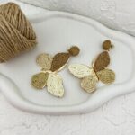 گوشواره زنانه مدل پروانه کد E5270