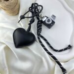 آویز کیف چارم بگ دوربین و قلب کد J4131