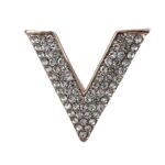 گل سینه زنانه مدل V کد G4078