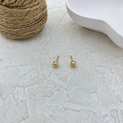 گوشواره زنانه ژوپینگ مدل توپی کد E6077