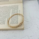 دستبند النگویی زنانه ژوپینگ مدل کارتی کد B4595