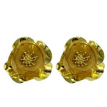 گوشواره زنانه مدل گل کد E6385