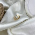 انگشتر زنانه مدل جواهری گل کد R51864