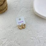گوشواره زنانه ژوپینگ مدل پیچ کد E6259