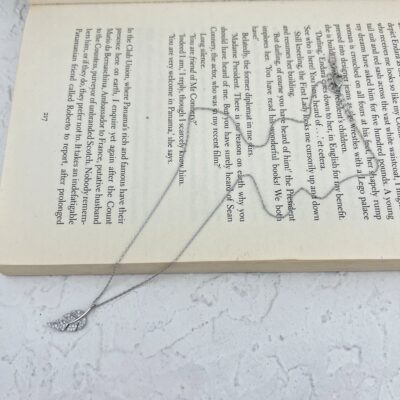 گردنبند زنانه مدل برگ کد N4721