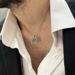 گردنبند مردانه درفش کاویانی کد Men0017