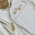 نیم ست زنانه جواهری کد M4380