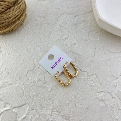 گوشواره زنانه ژوپینگ مدل کارتیه کد E6261
