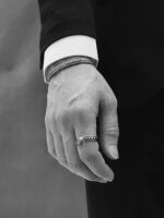 دستبند بنگا مردانه پوست اژدها دراگون کد Men0034