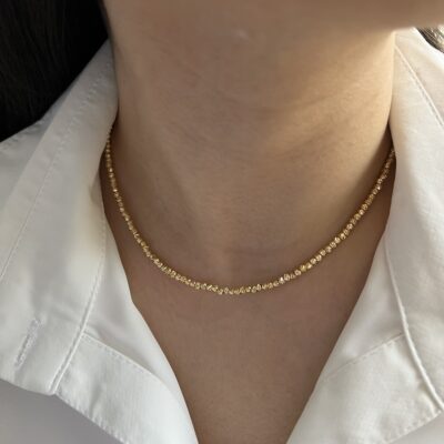 گردنبند توپی البرنادو کد M1024