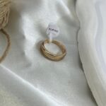 انگشتر زنانه مدل نگین جواهری کد R51842
