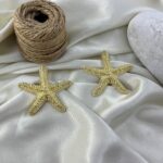 گوشواره زنانه مدل ستاره دریایی کد E6388