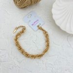 دستبند زنانه ژوپینگ طرح طلا کد 5075 B
