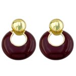 گوشواره زنانه مدل میناکاری کد E6215