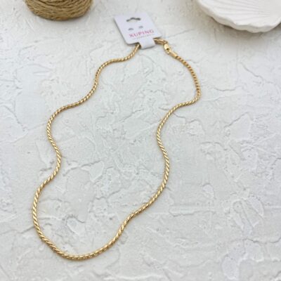 گردنبند زنانه ژوپینگ مدل طنابی کد N5085