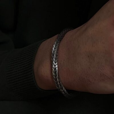 دستبند بنگل مردانه مدل منهتن کد Men0025