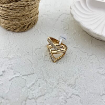 انگشتر زنانه ژوپینگ مدل جواهری کد R5094