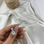 نیم ست زنانه جواهری کد M4398
