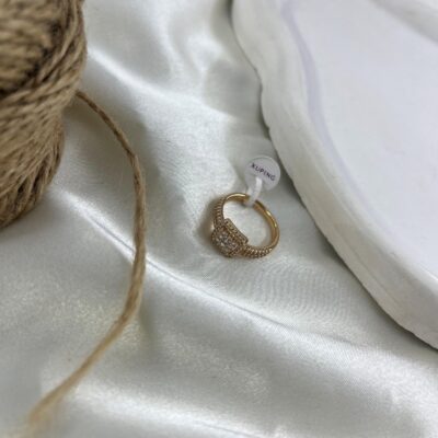 انگشتر زنانه مدل نگین جواهری کد R51844