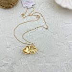 گردنبند زنانه ژوپینگ مدل قلب قاب عکس کد N4992