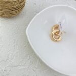 گوشواره زنانه ژوپینگ مدل دایره کد E6097