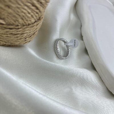انگشتر زنانه ژوپینگ مدل جواهری تنیسی کد R51835