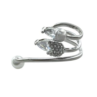 گوشواره زنانه ایرکاف مدل مروارید کد E6139