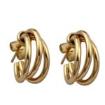 گوشواره زنانه ژوپینگ مدل حلقه ای کد E5956