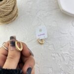 گوشواره زنانه ژوپینگ مدل پیچ کد E6259