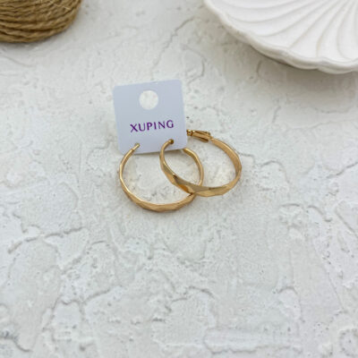 گوشواره زنانه ژوپینگ مدل حلقه ای کد E5946