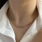 زنجیر گردنبند ژوپینگ فیگارو کد M1025