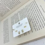 گوشواره زنانه مدل خرس کد E5193 مجموعه 3 عددی