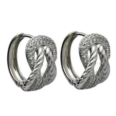گوشواره زنانه ژوپینگ مدل جواهری کد E5943