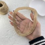 گردنبند زنانه مدل کارتیه کد N5150