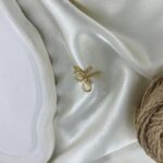 انگشتر زنانه مدل پاپیون کد R51825