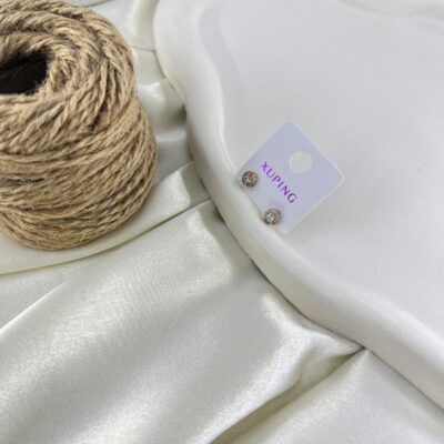 گوشواره زنانه ژوپینگ مدل جواهری کد E6345
