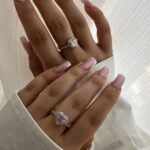 انگشتر جواهری قلب‌ کد R1014