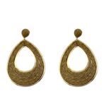 گوشواره زنانه مدل اشک کد E6035