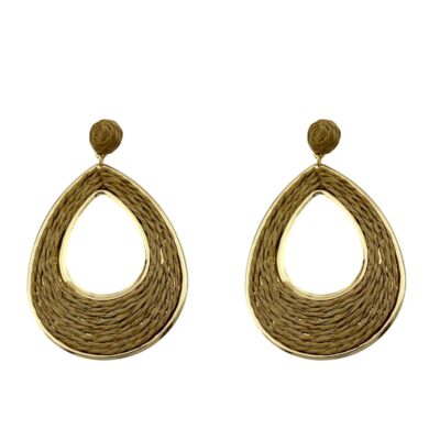 گوشواره زنانه مدل اشک کد E6035