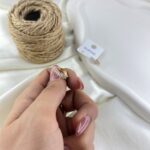 گوشواره زنانه ژوپینگ مدل جواهری کد E6348