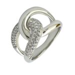 انگشتر زنانه ژوپینگ مدل شنل جواهری کد R51700