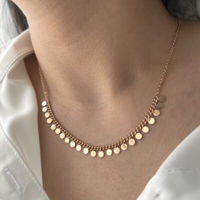 گردنبند سکه ژوپینگ کد N1042
