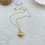 گردنبند زنانه ژوپینگ مدل قلب قاب عکس کد N4992
