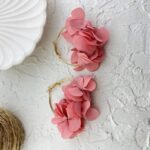 گوشواره زنانه مدل گل پارچه ای کد E5845