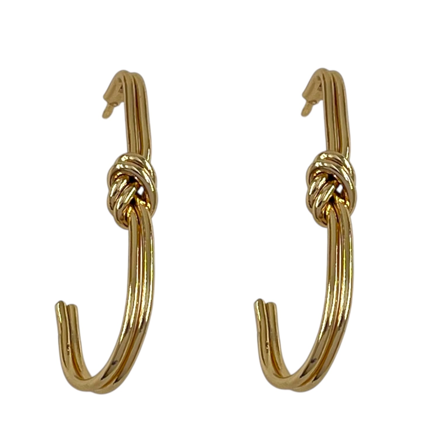 گوشواره-زنانه-ژوپینگ-مدل-گره-ای-کد-E6497-1 گوشواره زنانه ژوپینگ مدل گره ای کد E6497