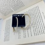 گوشواره زنانه مدل تنیسی کد E5215